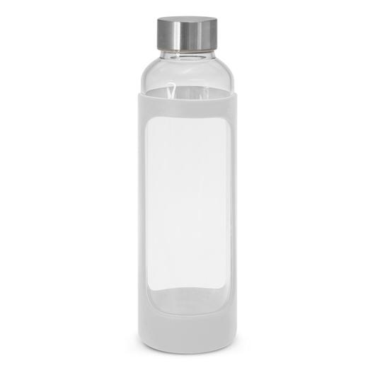 Coloured Deakin Glass Drink Bottles White